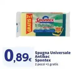 Sigma Spugna Universale Antibac Spontex offerta