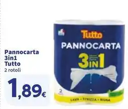 Sigma Pannocarta 3in1 Tutto 2 rotoli offerta