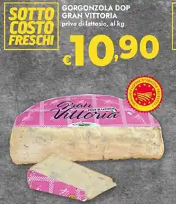 Bennet Gorgonzola dop gran vittoria privo di lattosio offerta