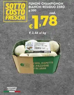 Bennet Funghi champignon bianchi residuo zero offerta