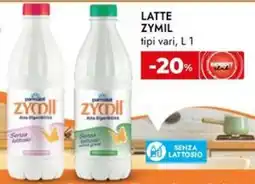 Bennet Parmalat latte zymil offerta