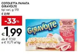 Bennet Cotoletta panata GIRAVOLTE offerta