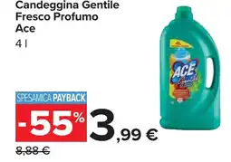 Carrefour Candeggina Gentile Fresco Profumo Ace offerta