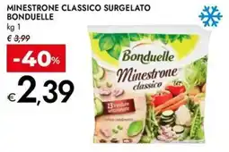 Bennet Minestrone classico surgelato BONDUELLE offerta