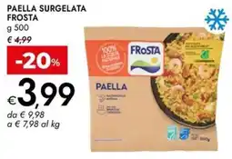 Bennet Paella surgelata FROSTA offerta