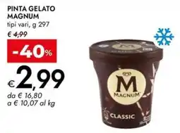 Bennet Pinta gelato MAGNUM offerta