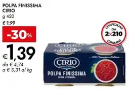 Bennet Polpa finissima CIRIO offerta