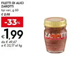 Bennet Filetti di alici ZAROTTI offerta