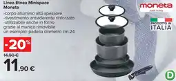 Carrefour Linea Etnea Minispace Moneta offerta