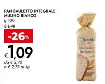Bennet Pan bauletto integrale MULINO BIANCO offerta