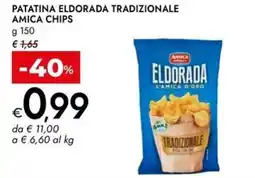 Bennet Patatina eldorada tradizionale AMICA CHIPS offerta