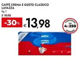 Bennet Caffè crema e gusto classico LAVAZZA offerta