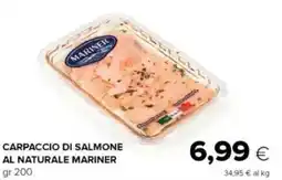 Oasi Carpaccio di salmone al naturale MARINER offerta