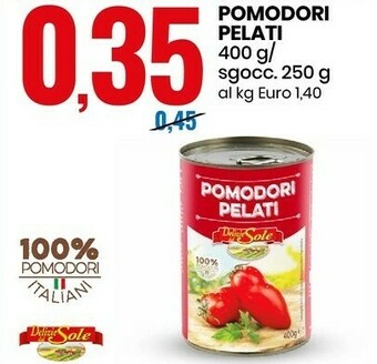 Eurospin Delizie dal sole - pomodori pelati offerta