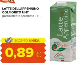 Oasi Latte dell'appennino colfiorito UHt col fiorito offerta