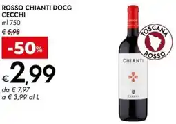 Bennet Rosso chianti docg CECCHI offerta