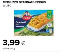 Oasi Merluzzo gratinato FINDUS offerta