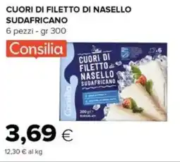 Oasi Consilia cuori di filetto di nasello sudafricano offerta
