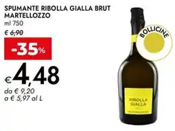 Bennet Spumante ribolla gialla brut martellozzo offerta