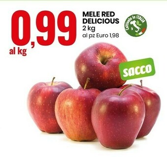 Eurospin Mele red delicious offerta