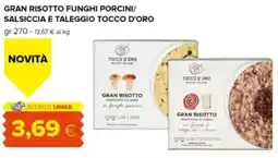 Oasi Gran risotto funghi porcini/ salsiccia e taleggio tocco d'oro offerta