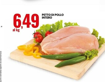 Eurospin Petto di pollo intero offerta