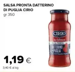 Oasi Salsa pronta datterino di puglia CIRIO offerta