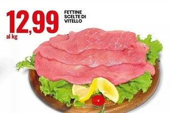 Eurospin Fettine scelte di vitello offerta