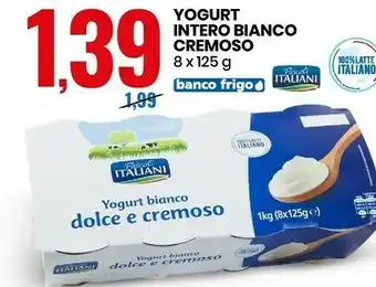 Eurospin Yogurt intero bianco cremoso offerta