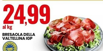 Eurospin Bresaola della valtellina igp offerta