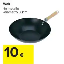 Carrefour Wok offerta
