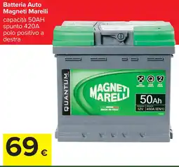 Carrefour Batteria Auto Magneti Marelli offerta
