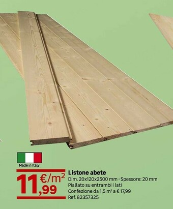 Leroy Merlin Listone abete offerta