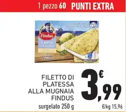 Conad Filetto di platessa alla mugnaia FINDUS offerta