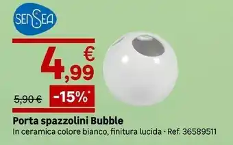 Leroy Merlin Porta spazzolini bubble offerta