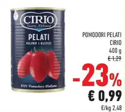 Conad Pomodori pelati CIRIO offerta