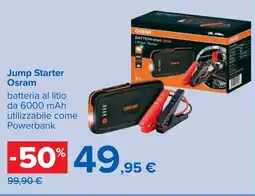 Carrefour Jump Starter Osram offerta