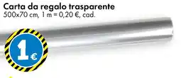 Tedi Carta da regalo trasparente offerta