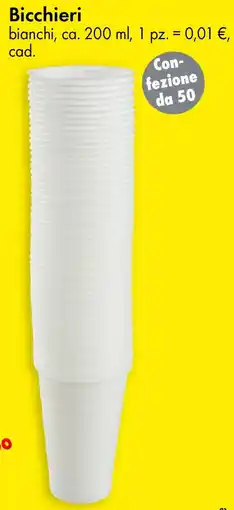 Tedi Bicchieri offerta