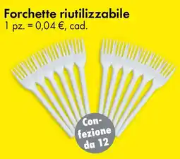 Tedi Forchette riutilizzabile offerta