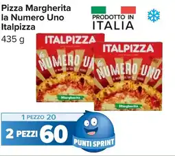 Carrefour Pizza Margherita la Numero Uno Italpizza offerta
