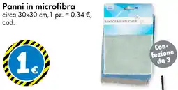 Tedi Panni in microfibra offerta