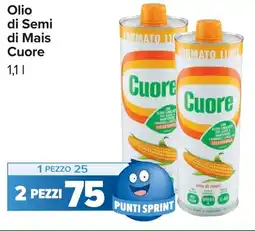 Carrefour Olio di Semi di Mais Cuore offerta