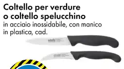 Tedi Coltello per verdure o coltello spelucchino offerta