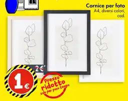 Tedi Cornice per foto A4 offerta