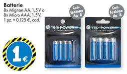 Tedi Batterie offerta