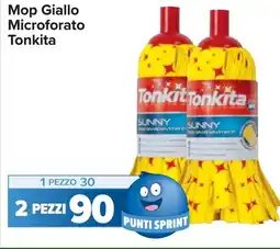 Carrefour Mop Giallo Microforato Tonkita offerta