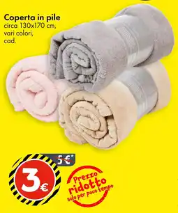 Tedi Coperta in pile offerta