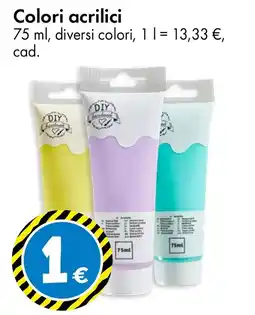 Tedi Colori acrilici offerta