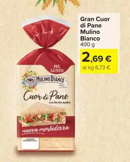 Carrefour Gran Cuor di Pane Mulino Bianco offerta